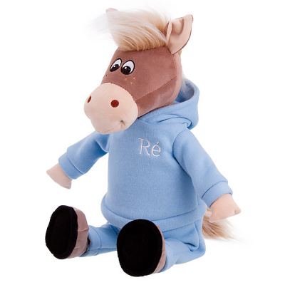 Мягкая игрушка Конь в худи Жан 25 см Relana RLS25004-2-25 1